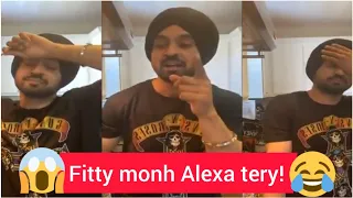 Diljit dosanjh vs Alexa - Funny cute video - Diljit dosanjh live