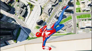 GTA 5 SPIDERMAN Ragdolls 4k Compilation #100 (GTA 5 Fails, Funny Moments/Ragdolls)