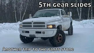 5.9 Cummins in a snow storm