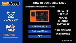 FMS REFLEX V2 HOW TO PROGRAM UPDATE CHANGE PLANES USE SOFTWARE