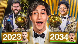 خليت FC 24 تتوقع الفائز بالكرة الذهبية في المستقبل 🔥 !!