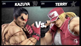 Super Smash Bros. Ultimate - Kazuya vs Terry