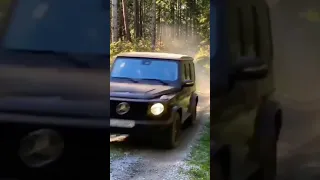 mercedes benz G-wagon off-roading in jjngle #automotive sh #shorts