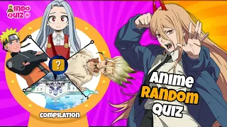 ANIME RANDOM QUIZ 😵‍🤯❓VERY EASY, CAN YOU FINISH IT PERFECTLY? COMPILATION