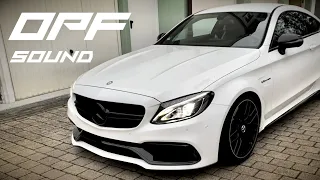 SD // OPF Soundvergleich C63s AMG Coupe // SOUNDCHECK - WALKAROUND - BURNOUT