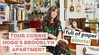 Tour This Brooklyn Apartment Filled With...Paper Plants! | Handmade Home