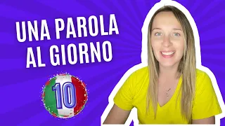 №10| 14 СЛІВ, БАГАТО РЕЧЕНЬ  #unaparolaalgiorno #italianoperstranieri  #італійськамова #італійська