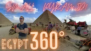 🌐 360 EGYPT 🇪🇬: Walking Tour of the Pyramid of Menkaure  - The Giza Pyramids