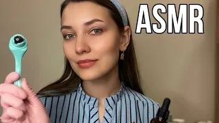 АСМР СПА -уход🧖‍♀️ 🧴Звуки перчаток🧤Ролевая игра Тихий голос ASMR Spa relaxing Role play