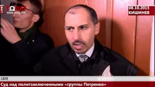 Заявление адвоката Аронова о ходе процесса по делу «группы Петренко»