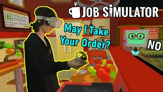 I Became A 5 STAR CHEF For A Day in VR (Job Simulator: Chef)