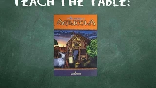 How to play Agricola