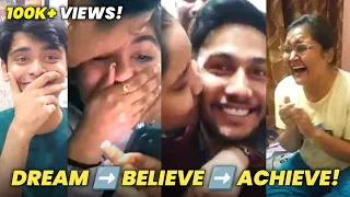 Most Heart touching CA Result Reactions 🥺 | Feeling after cracking CA Exams | CA Result Reactions ✨