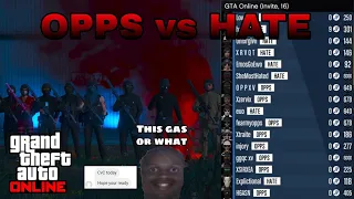 OPPS vs HATE (Crew war) THE END OF HATE!