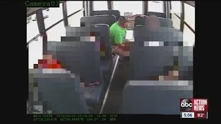 bus aide caught on camera slapping student with autism