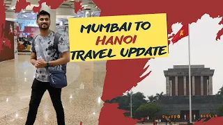 Traveling from Mumbai to Hanoi via Vietjet | Vietnam travel update🇻🇳