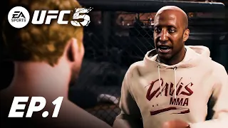 UFC 5 MODO CARREIRA #1: O INÍCIO DA HISTÓRIA - APOKA THE NIGHTMARE