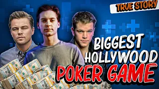 The Biggest Poker Game In Hollywood: TRUE STORY ft Di Caprio, Tobey Maguire ♠️ PokerNow ♠️