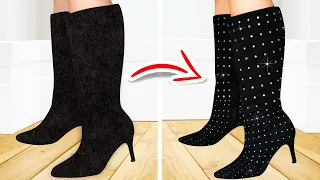 SAPATOS E ROUPAS DIY | Ideias Incríveis Hacks Craft  Para Economizar Seu Dinheiro