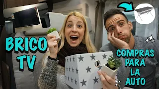 VLOG 26. BENIMAR TESSORO 494-BRICO TV/ NUEVAS COMPRAS PARA LA AUTO!! 🎁🚌