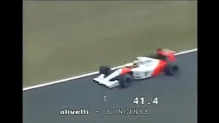 Ayrton Senna's Throttle Technique 🔊🎵