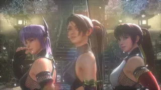 【MMD】DOA (NinjaGaiden) kasumi(phase4) ayane momiji  Masked bitcH type ninja sdPBR 4K