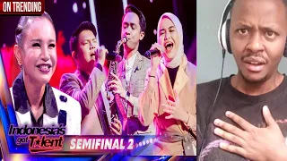 INDONESIA'S GOT TALENT | Kevin X Salma & Rony Bikin Judges Merinding REACTION