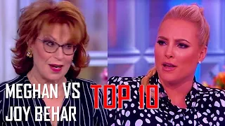 Top 10 Meghan vs. Joy Behar The View