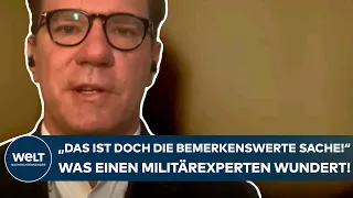 PUTINS KRIEG: "Das ist doch die bemerkenswerte Sache!" Darüber staunt ein Militärexperte!