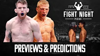 UFC Fight Night: Sandhagen vs. Dillashaw Full Card Previews & Predictions