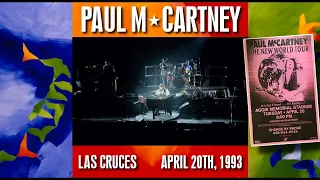 Paul McCartney - Live in Las Cruces, NM (April 20th, 1993)