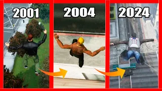 Evolution of Fall Damage Logic in GTA Games! (2001 - 2024)