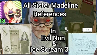 All Evil Nun references in Evil Nun & Ice Scream 3