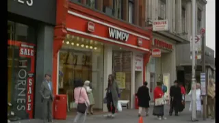 Wimpy Restaurant | 1980's Oxford Street | London | Fast Food | Thames TV | 1980's