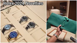 FIRST LOOK & HANDS ON ROLEX 2024 NOVELTIES!