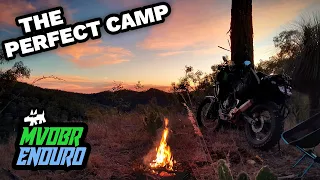 Finding The Perfect Wild Camping Spot: Tenere 700 - MVDBR Enduro #295