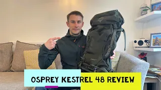 Osprey Kestrel 48 Backpack Bag Review - The BEST 50L Backpack?