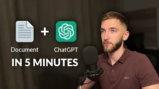 Train ChatGPT On Your Documents For Free (In 5 Minutes)