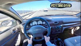 2005 Chrysler Sebring (2.7 AT) 203HP POV Test Drive