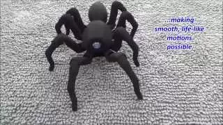 T8 the Bio Inspired 3D Printed Spider Octopod Robot