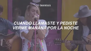 Miley Cyrus - See You Again (español + live)