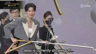 Jang Do Yeon Wins Social Distancing | SBS Entertainment Awards (2020), Episode 1 | Viu
