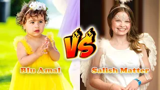 Salish Matter VS Blu Amal (The Royalty Family) Transformation 👑 From Baby To 2024