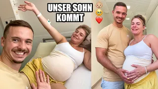 Die Geburt geht los 👶🏼🥹❤️