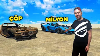 ÇÖPDEN ALIP MILYONLUK LAMBORGHINI YAPTIK - GTA 5 MODS