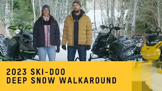2023 Ski-Doo Deep Snow Walkaround