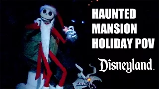 Haunted Mansion Holiday 2015 Full Ride POV 4K Ultra HD Nightmare Before Christmas Disneyland