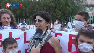 Motta Sant’Anastasia, manifestazione contro la discarica: «Vogliamo aria pulita» - YVII TV