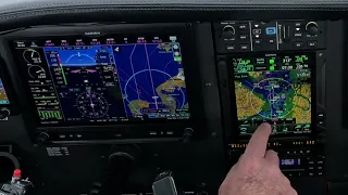 Visual Approach GFC 500 autopilot