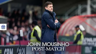 John Mousinho post-match | Lincoln City 0-2 Pompey